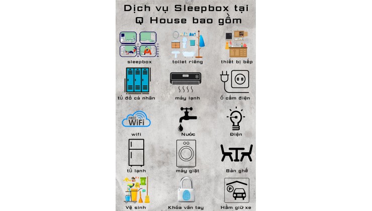 Sleepbox KTX cao cấp cho người đi làm tại gò vấp